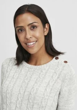 OXMO Oxphia - Jersey De Punto - Lig Grey M -OXMO Tienda En Línea 3d6cdb72759e4ced80f6a895ff3a7d1a