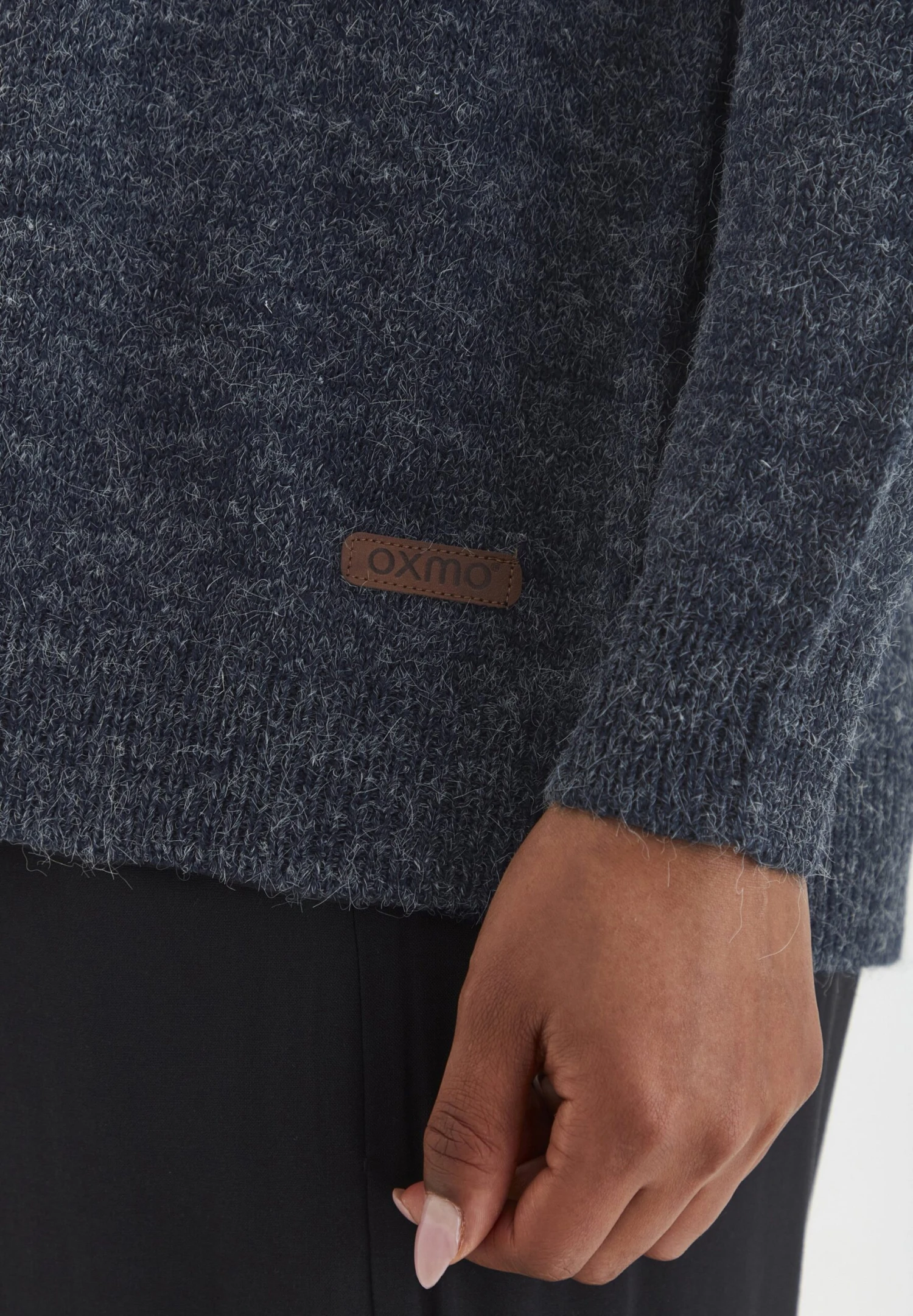 OXMO Oxnena - Chaqueta De Punto - Dress Blues 5 OXMO Oxnena - Chaqueta De Punto - Dress Blues - Imagen 5