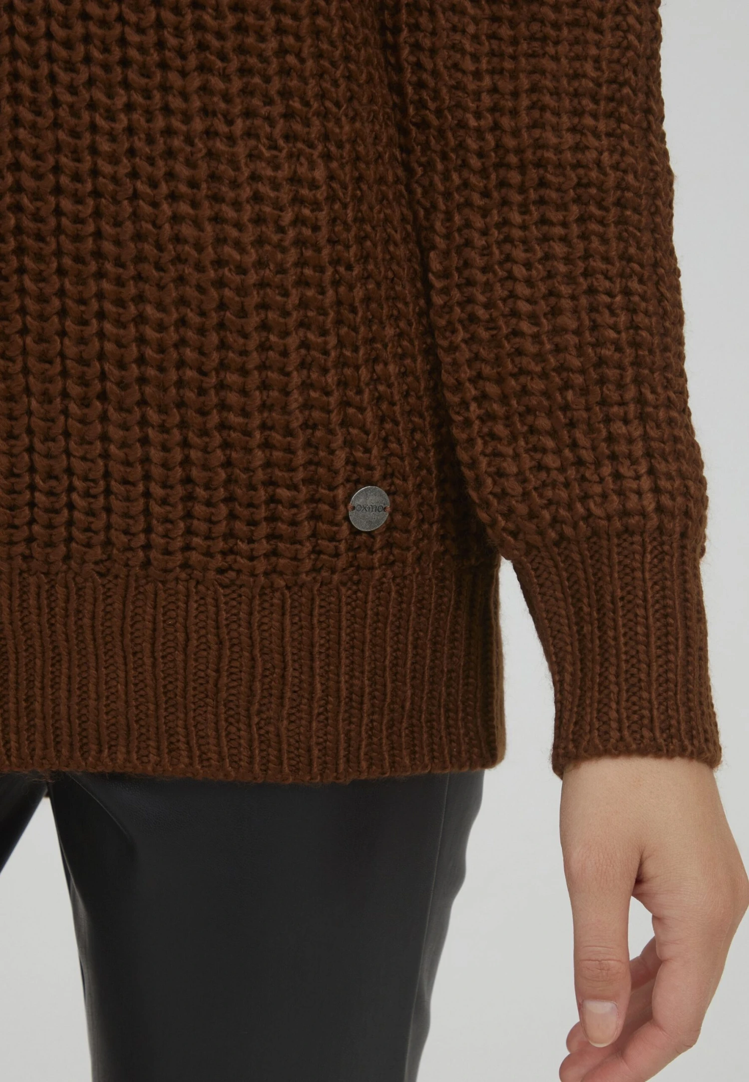 OXMO Oxlavea - Jersey De Punto - Brown 5 OXMO Oxlavea - Jersey De Punto - Brown - Imagen 5