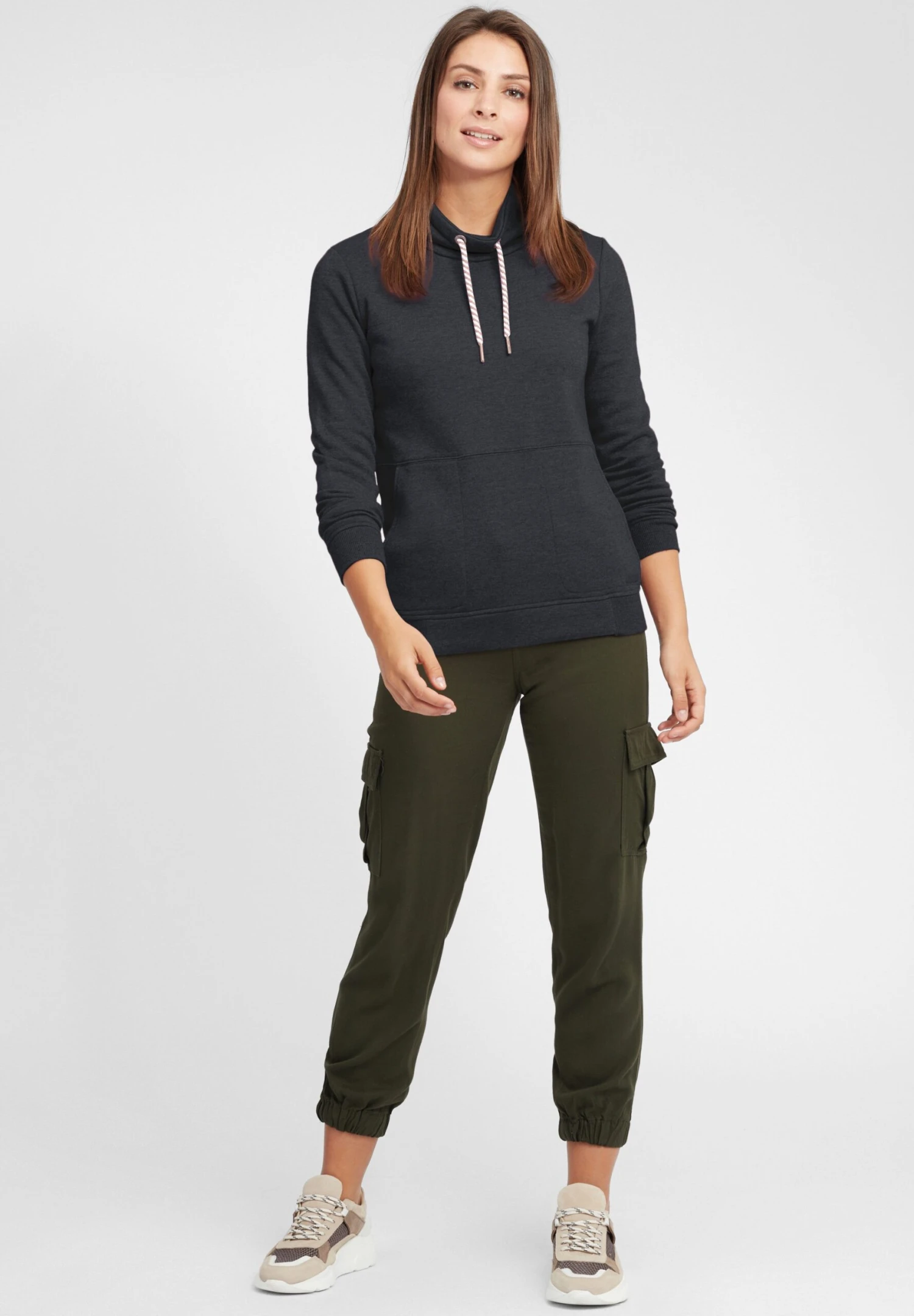 OXMO Oxvimpa - Sudadera - Dar Grey M 2 OXMO Oxvimpa - Sudadera - Dar Grey M - Imagen 2