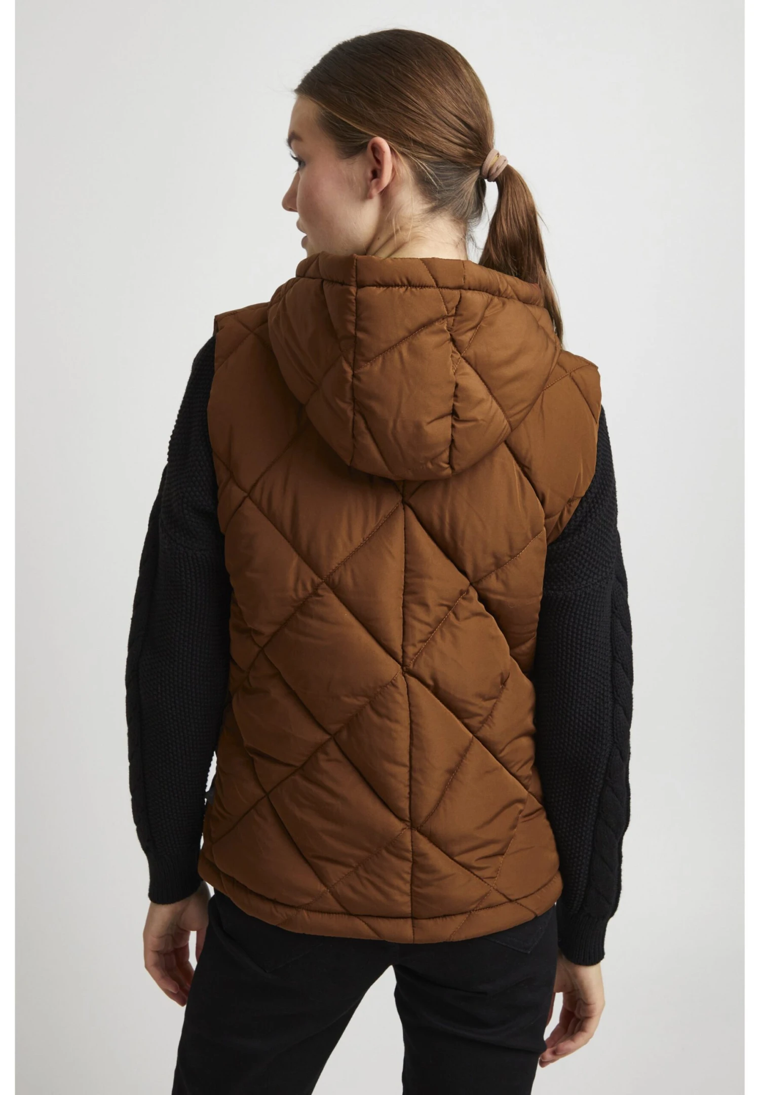 OXMO Oxstana - Chaleco - Tortoise Shell 3 OXMO Oxstana - Chaleco - Tortoise Shell - Imagen 3