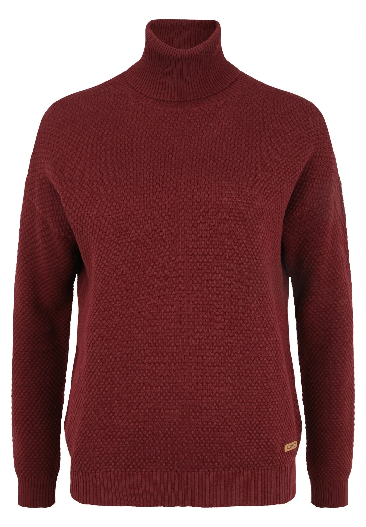 OXMO Oxsina - Jersey De Punto - Wine Red 6 OXMO Oxsina - Jersey De Punto - Wine Red - Imagen 6