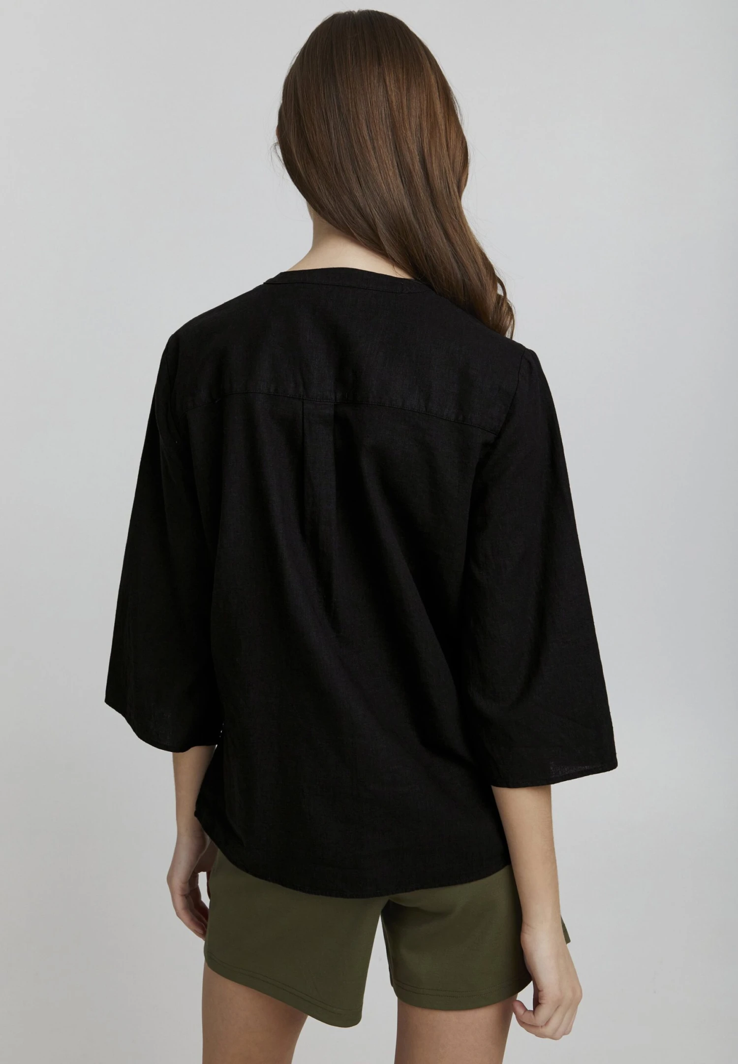 OXMO Oxanea - Blusa - Black 3 OXMO Oxanea - Blusa - Black - Imagen 3