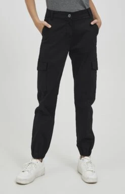 OXMO Oxcoco - Pantalones Cargo - Black