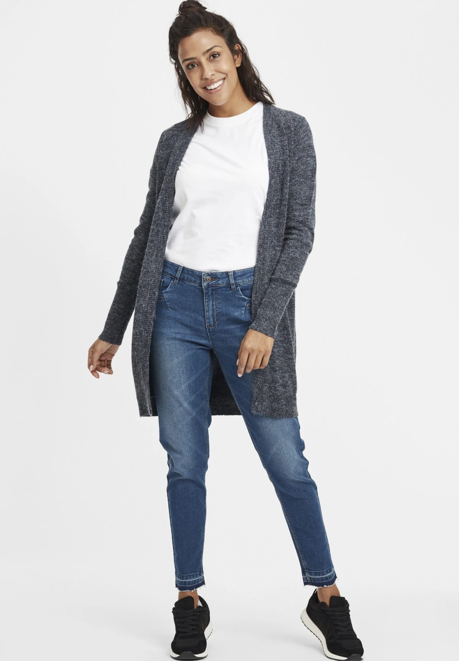 OXMO Oxirabelle - Vaqueros Slim Fit - Antique Blue 2 OXMO Oxirabelle - Vaqueros Slim Fit - Antique Blue - Imagen 2