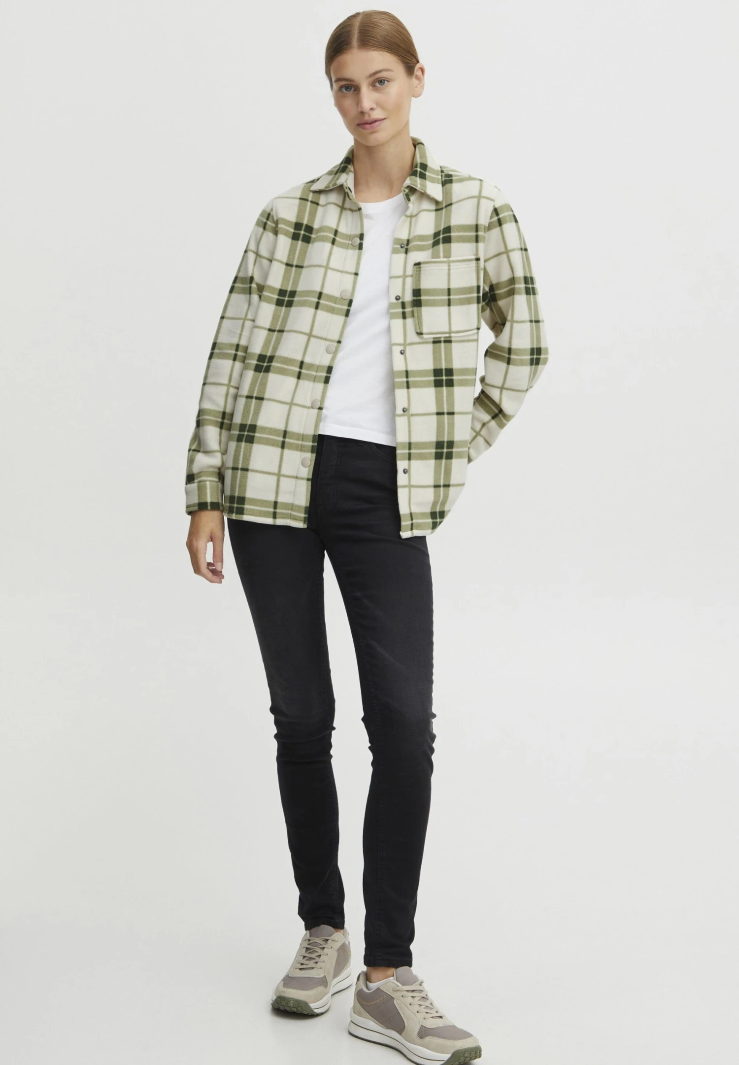 OXMO Oxchia - Forro Polar - Rifle Green 2 OXMO Oxchia - Forro Polar - Rifle Green - Imagen 2