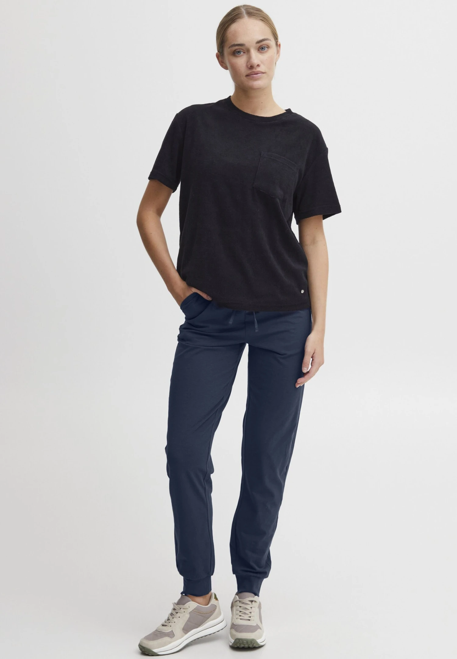 OXMO Oxodette - Pantalones Deportivos - Indigo Blue 2 OXMO Oxodette - Pantalones Deportivos - Indigo Blue - Imagen 2