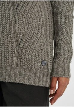 OXMO Oxclea - Chaqueta De Punto - Medium Grey Melange 10 OXMO Oxclea - Chaqueta De Punto - Medium Grey Melange -OXMO Tienda En Línea 4d6f96e91d314ebfb93af05430ca9557