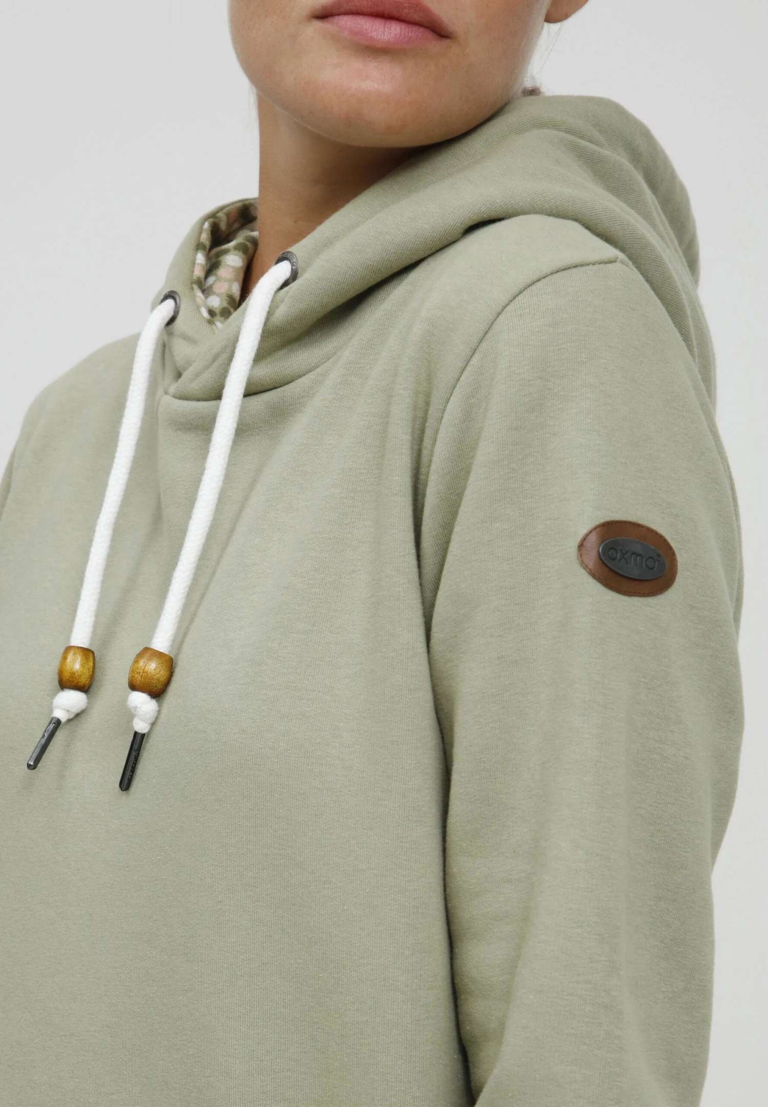 OXMO Oxulrika - Jersey Con Capucha - Seagrass 5 OXMO Oxulrika - Jersey Con Capucha - Seagrass - Imagen 5