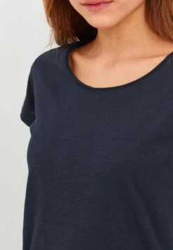 OXMO Oxlydi - Camiseta Básica - Blue -OXMO Tienda En Línea 51174e086f484be28f2e2a6eafa49ad1