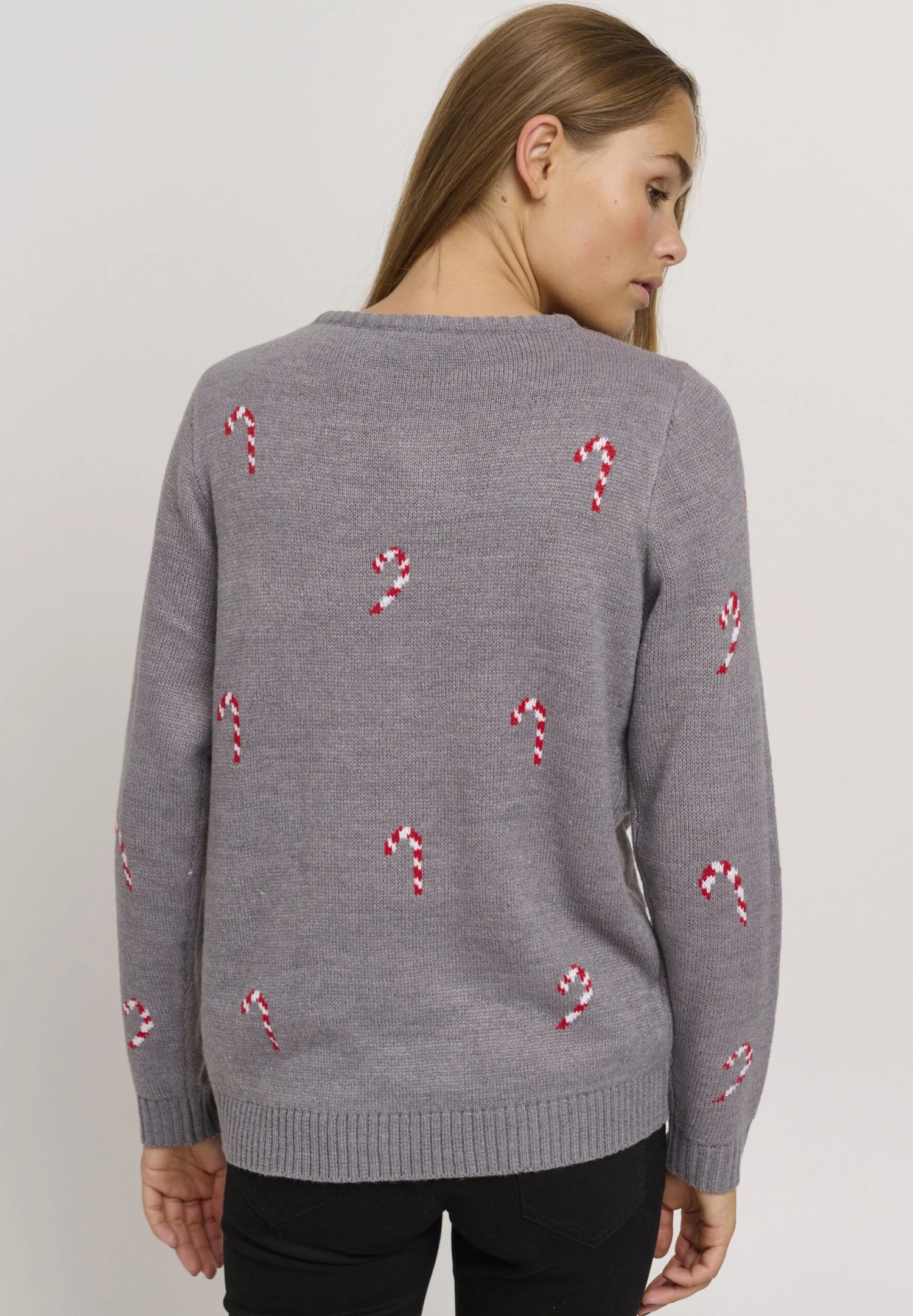 OXMO Oxchristel - Jersey De Punto - Medium Grey Melange 3 OXMO Oxchristel - Jersey De Punto - Medium Grey Melange - Imagen 3