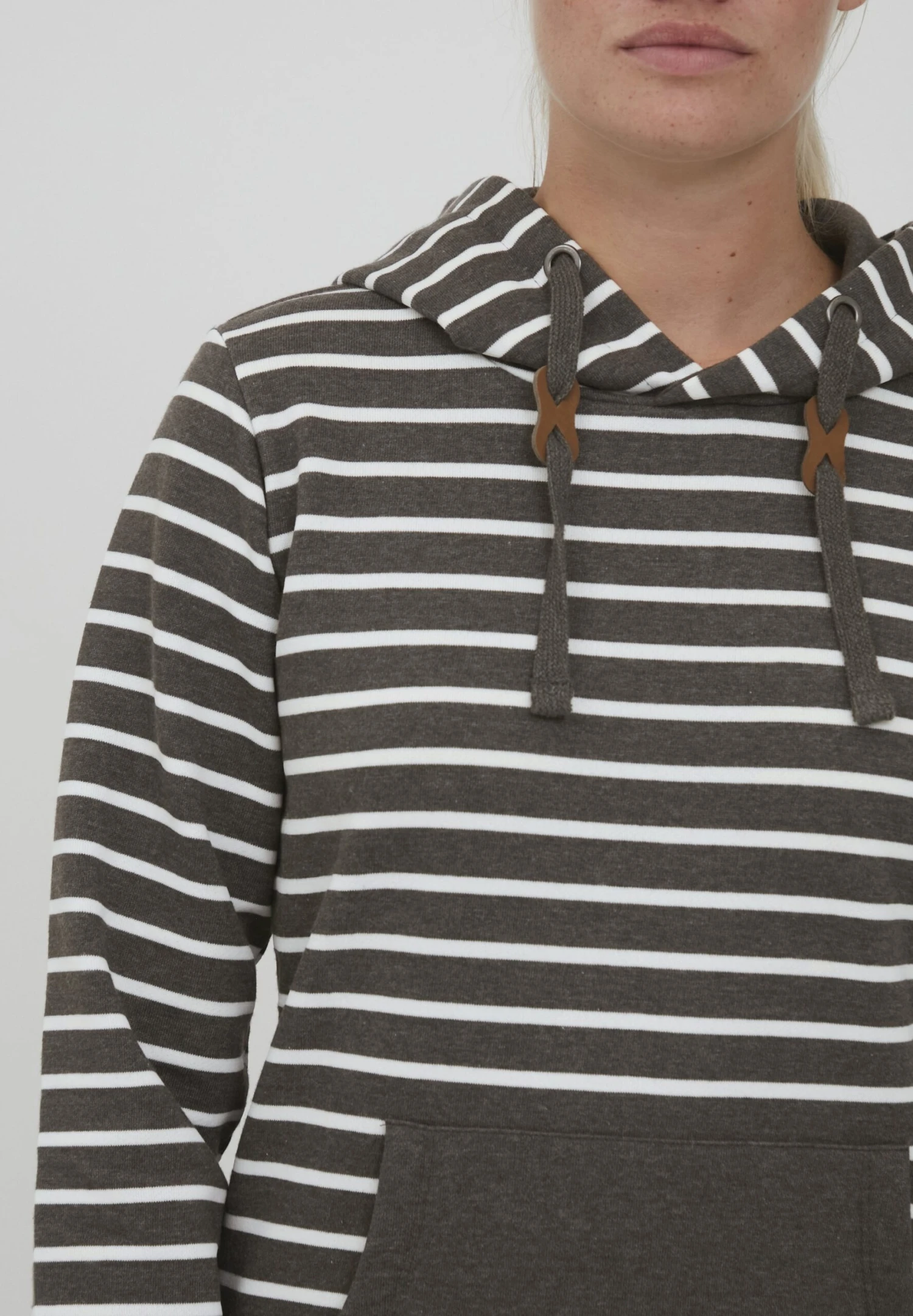 OXMO Oxcarina - Jersey Con Capucha - Pewter Mix 4 OXMO Oxcarina - Jersey Con Capucha - Pewter Mix - Imagen 4