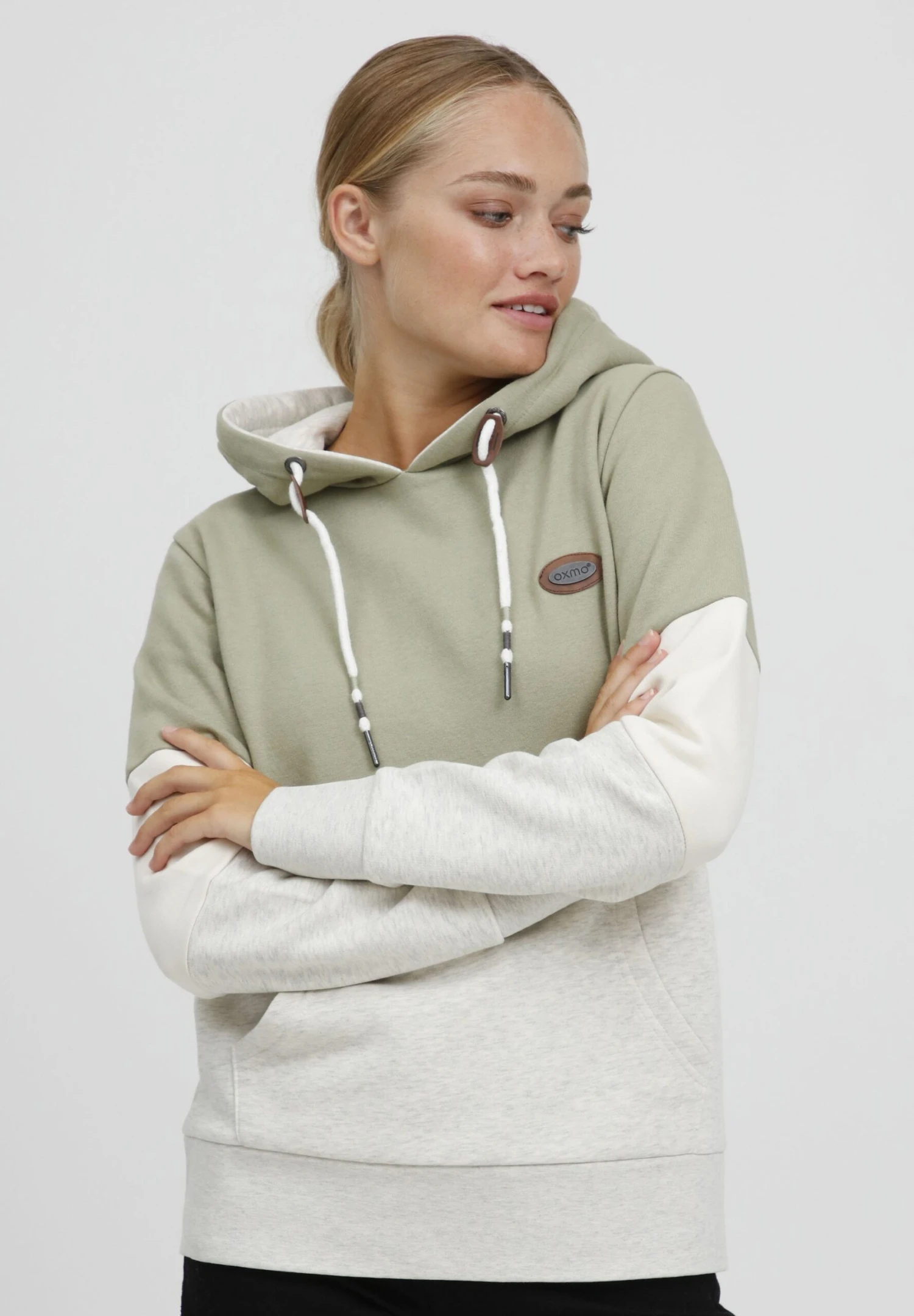 OXMO Oxkathrine - Sudadera - Seagrass 1 OXMO Oxkathrine - Sudadera - Seagrass