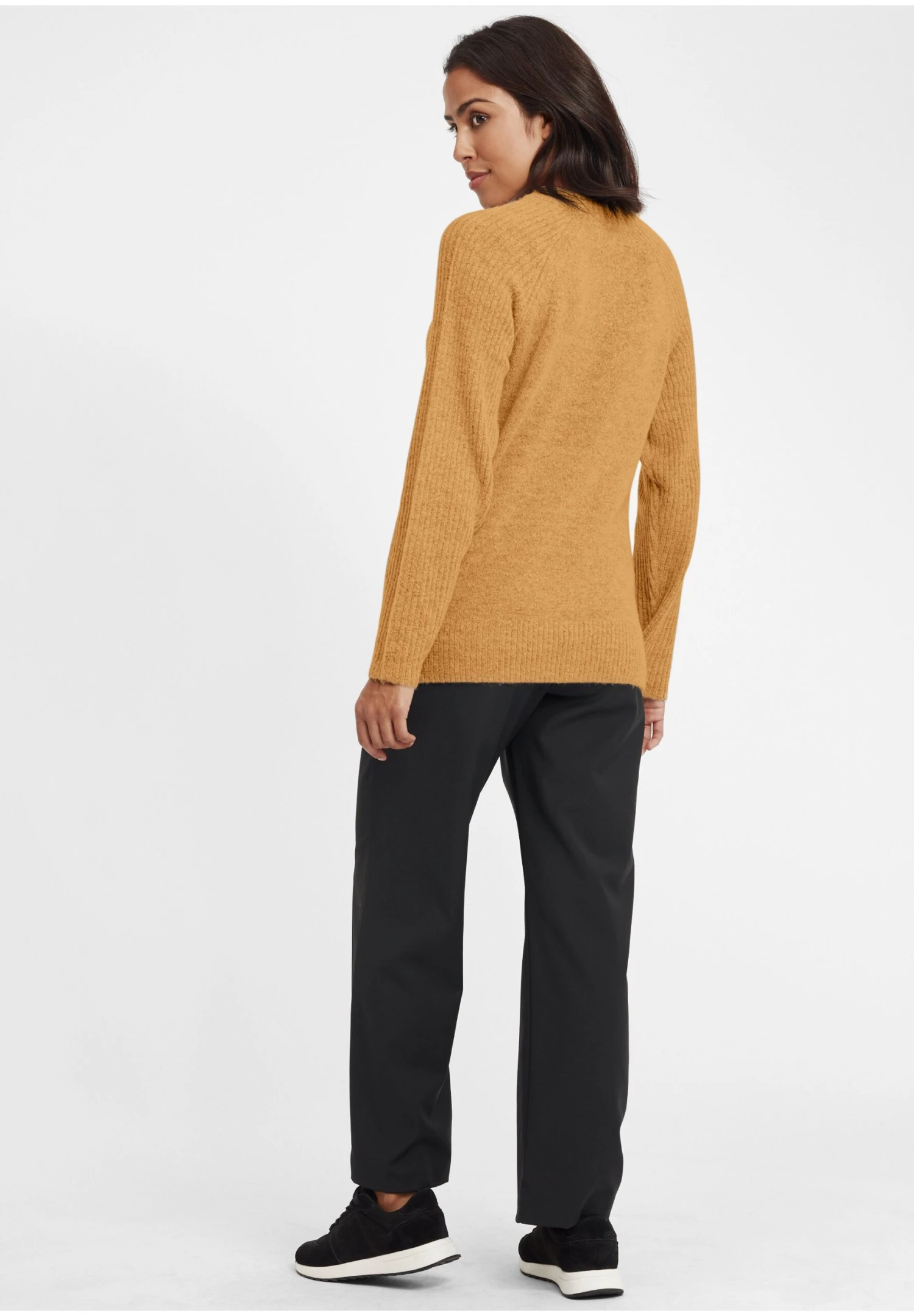 OXMO Oxgianna - Jersey De Punto - Honey Mustard 3 OXMO Oxgianna - Jersey De Punto - Honey Mustard - Imagen 3