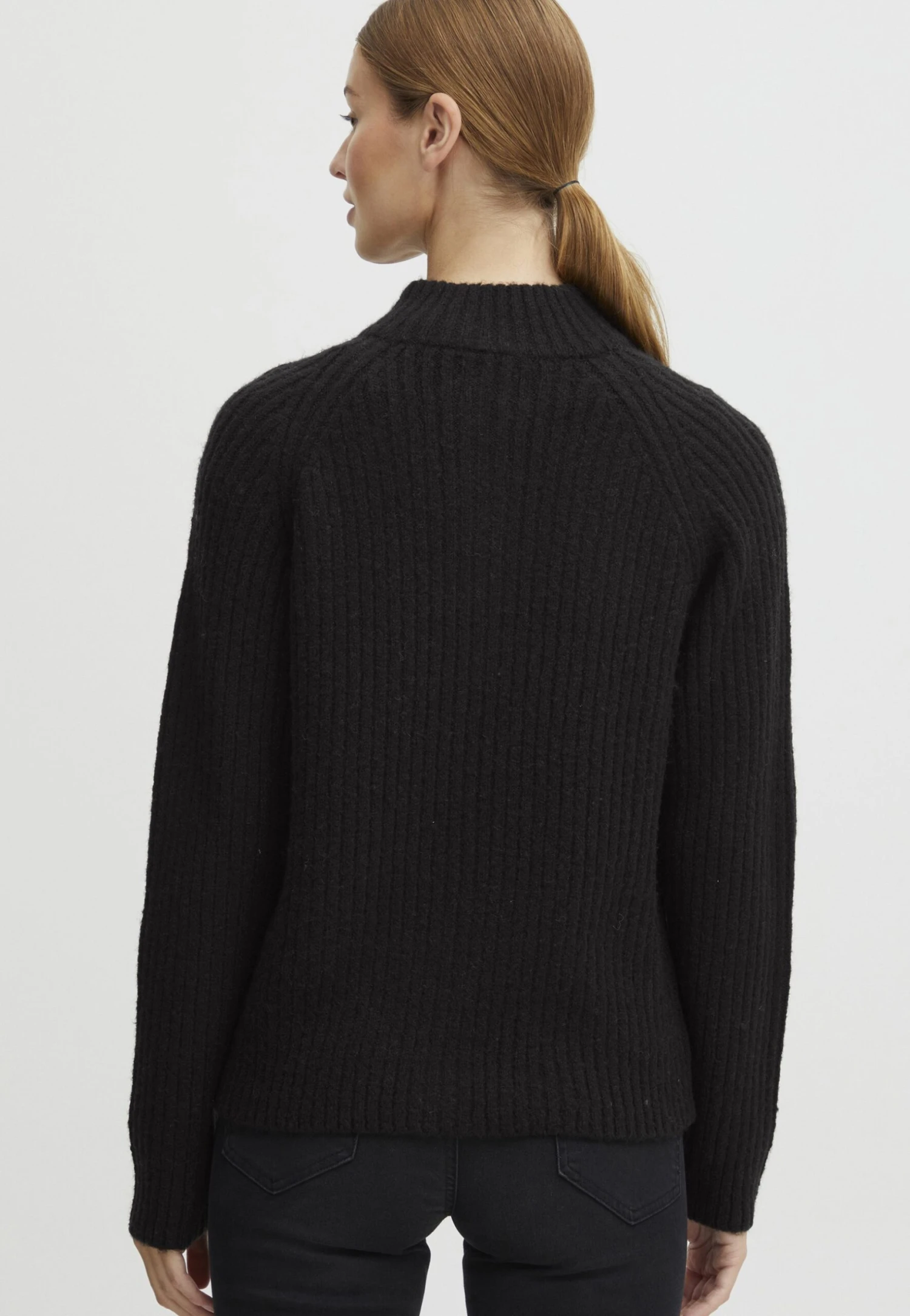 OXMO Sal - Chaqueta De Punto - Black 3 OXMO Sal - Chaqueta De Punto - Black - Imagen 3