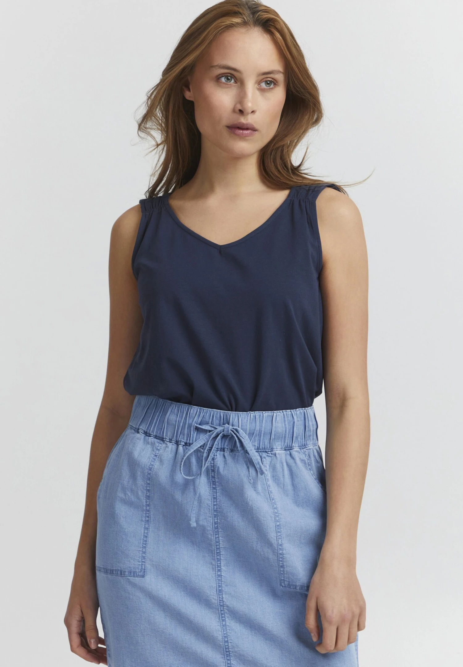 OXMO Top - Indigo Blue 1 OXMO Top - Indigo Blue