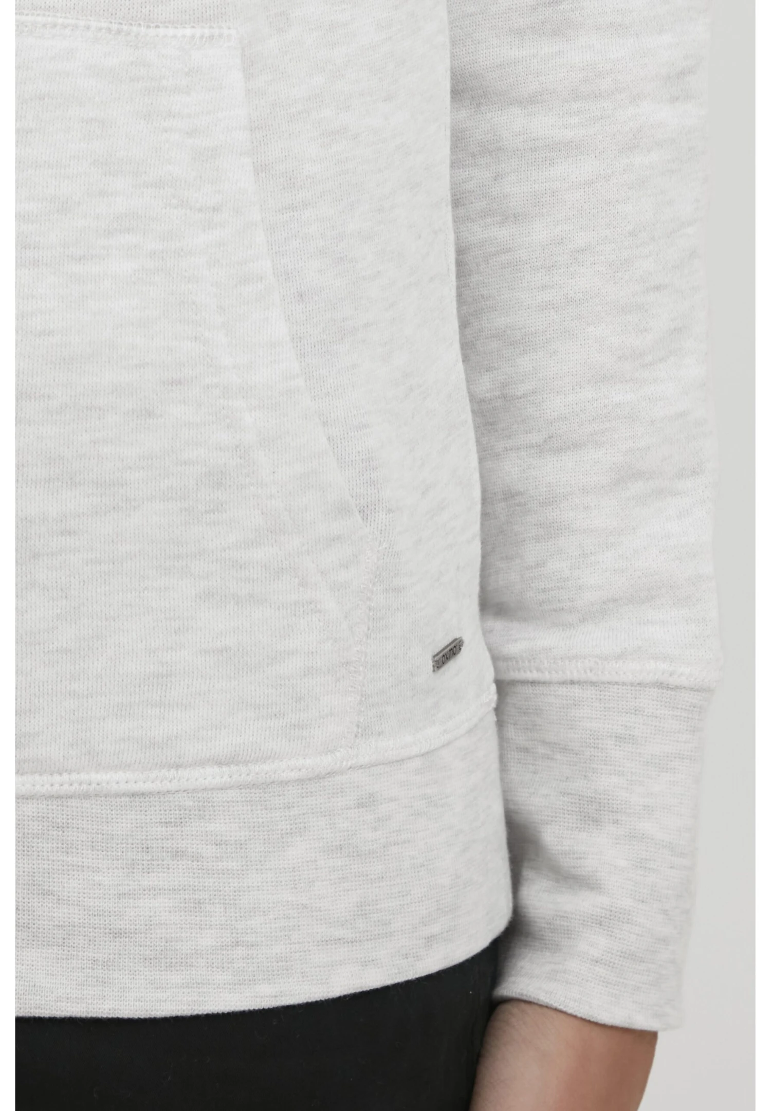 OXMO Oxolive - Jersey Con Capucha - Oyster Gray Melange 5 OXMO Oxolive - Jersey Con Capucha - Oyster Gray Melange - Imagen 5