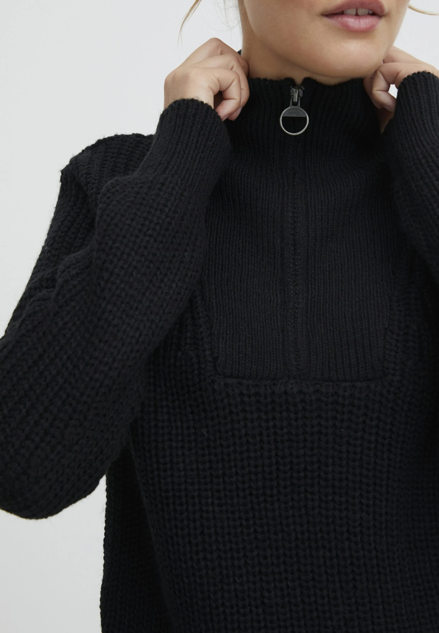 OXMO Oxnancy - Jersey De Punto - Black 4 OXMO Oxnancy - Jersey De Punto - Black - Imagen 4