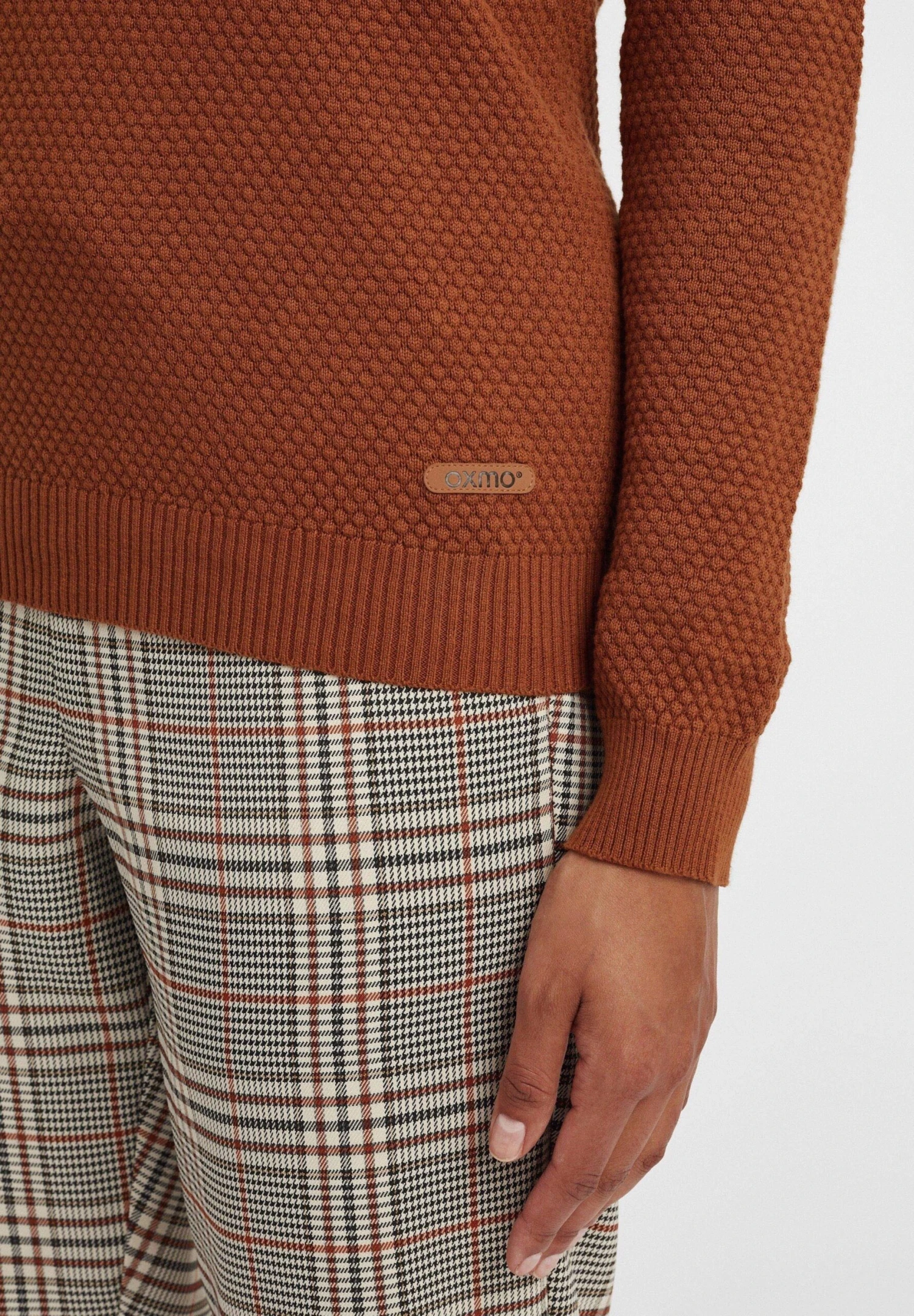 OXMO Oxsarah - Jersey De Punto - Cinnamon 5 OXMO Oxsarah - Jersey De Punto - Cinnamon - Imagen 5