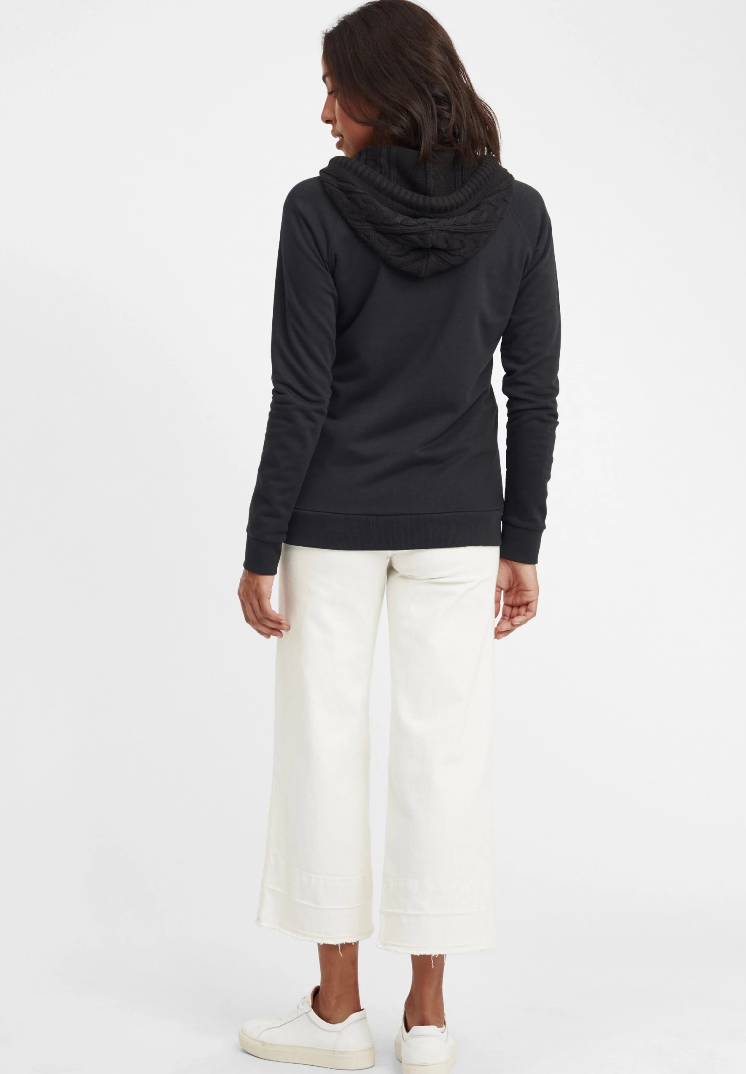 OXMO Oxmatilda - Sudadera Con Cremallera - Black 6 OXMO Oxmatilda - Sudadera Con Cremallera - Black - Imagen 6