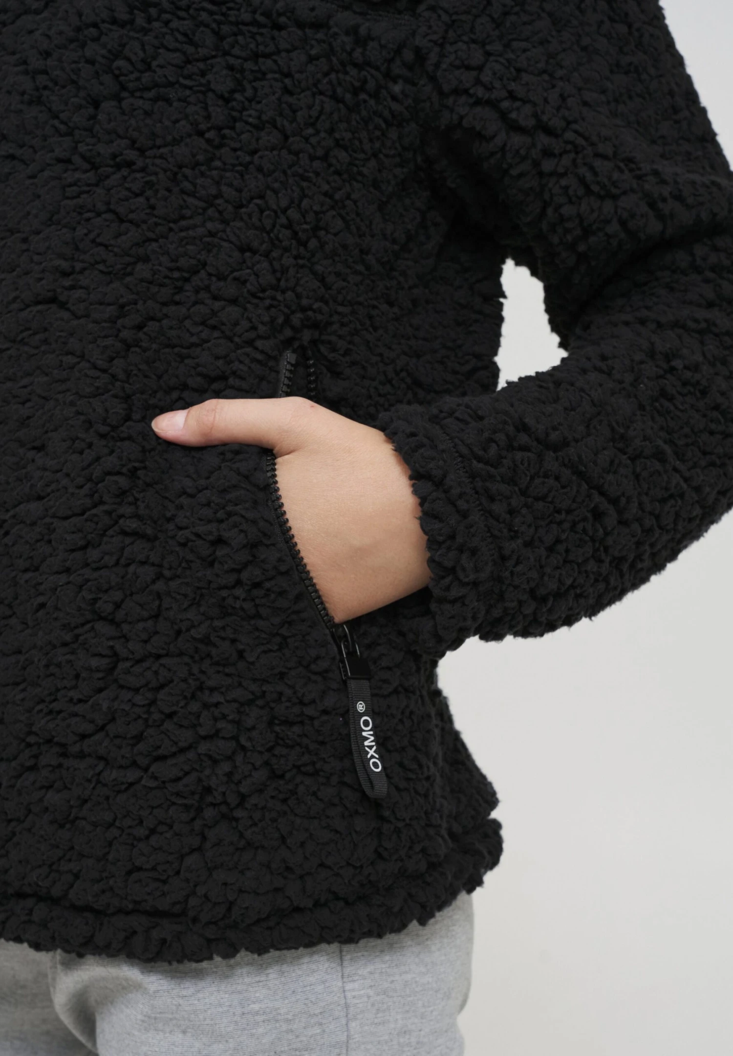 OXMO Oxelina - Forro Polar - Black 5 OXMO Oxelina - Forro Polar - Black - Imagen 5