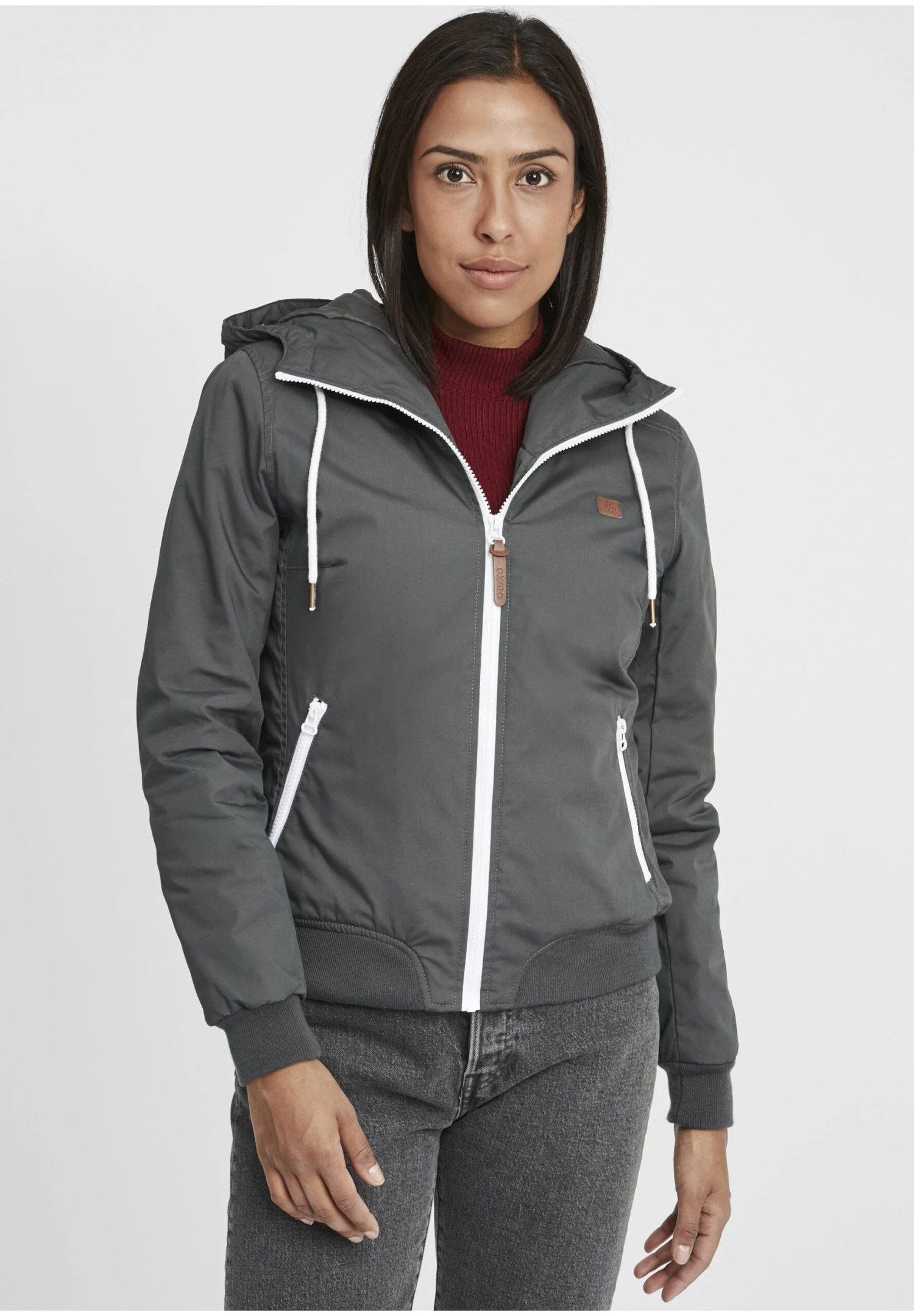 OXMO Oxtila - Chaqueta De Entretiempo - Dark Grey 1 OXMO Oxtila - Chaqueta De Entretiempo - Dark Grey