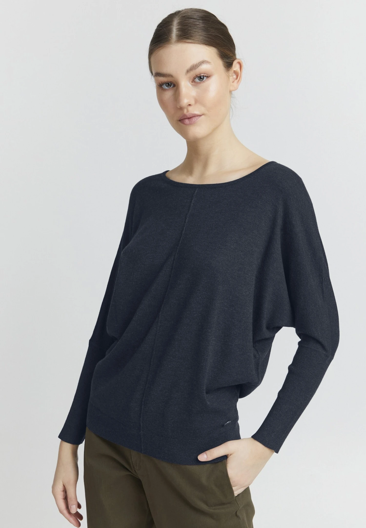 OXMO Oxherdis - Jersey De Punto - Total Eclipse Melange 1 OXMO Oxherdis - Jersey De Punto - Total Eclipse Melange