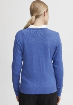 OXMO Oxhelene - Chaqueta De Punto - Strong Blue Melange 8 OXMO Oxhelene - Chaqueta De Punto - Strong Blue Melange -OXMO Tienda En Línea 5fcbc592a0c14aa6b2bb93b493621506