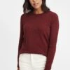 OXMO Oxsarah - Jersey De Punto - Wine Red