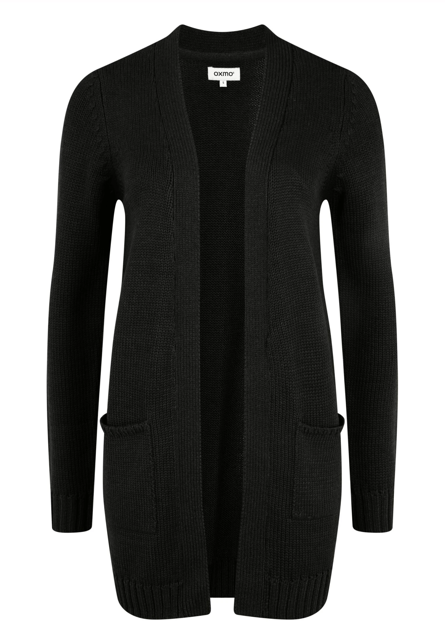 OXMO Oxpaula - Chaqueta De Punto - Black 6 OXMO Oxpaula - Chaqueta De Punto - Black - Imagen 6