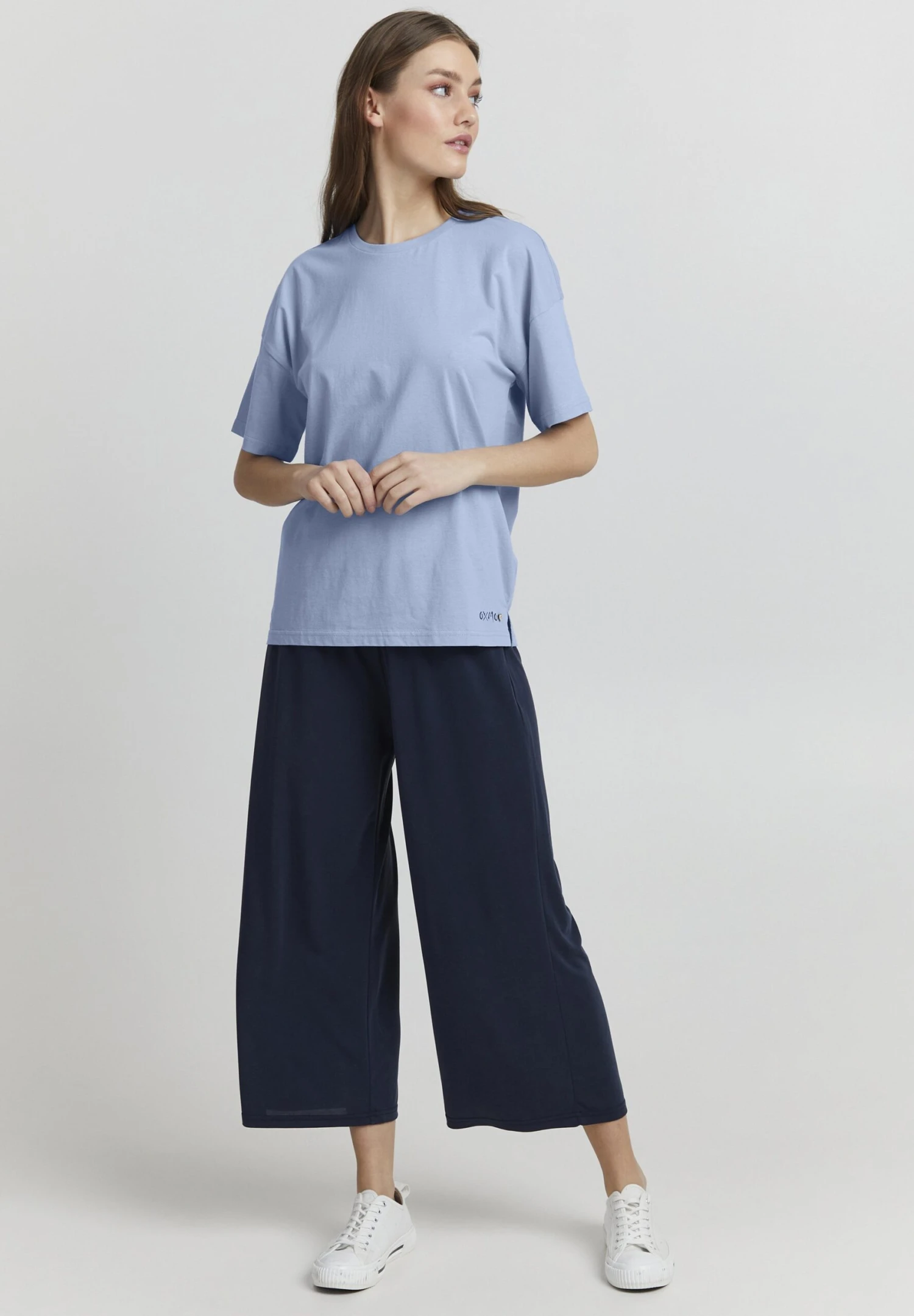 OXMO Pinala - Camiseta Básica - Bel Air Blue 2 OXMO Pinala - Camiseta Básica - Bel Air Blue - Imagen 2