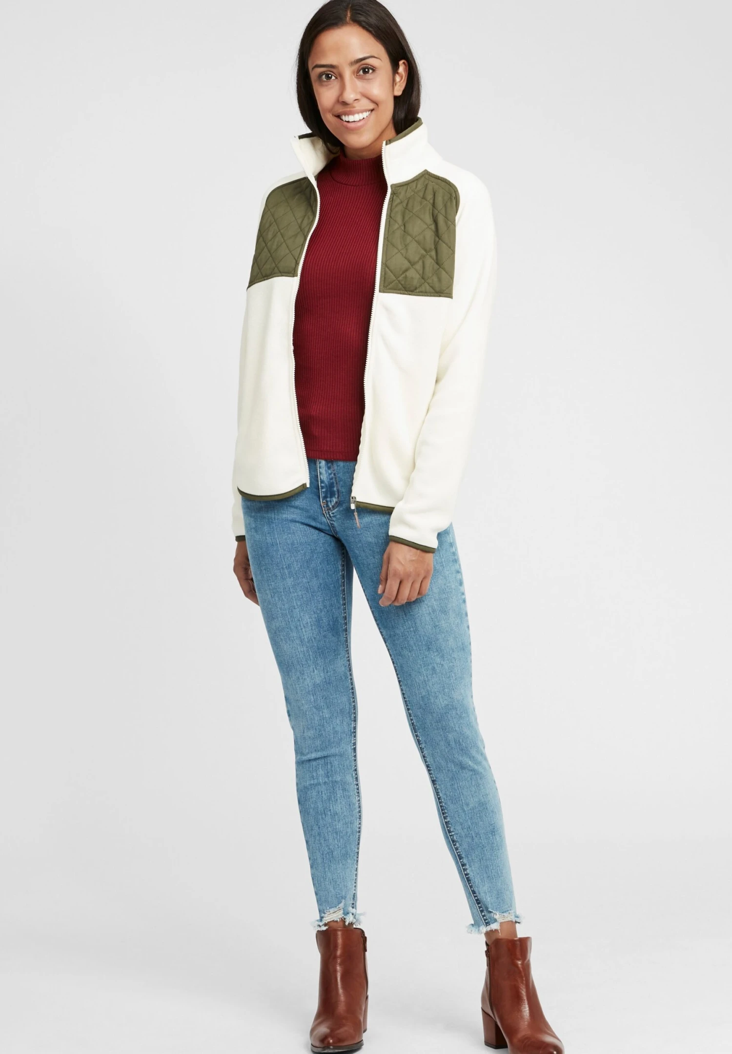 OXMO Oxmalin - Forro Polar - Off White 2 OXMO Oxmalin - Forro Polar - Off White - Imagen 2