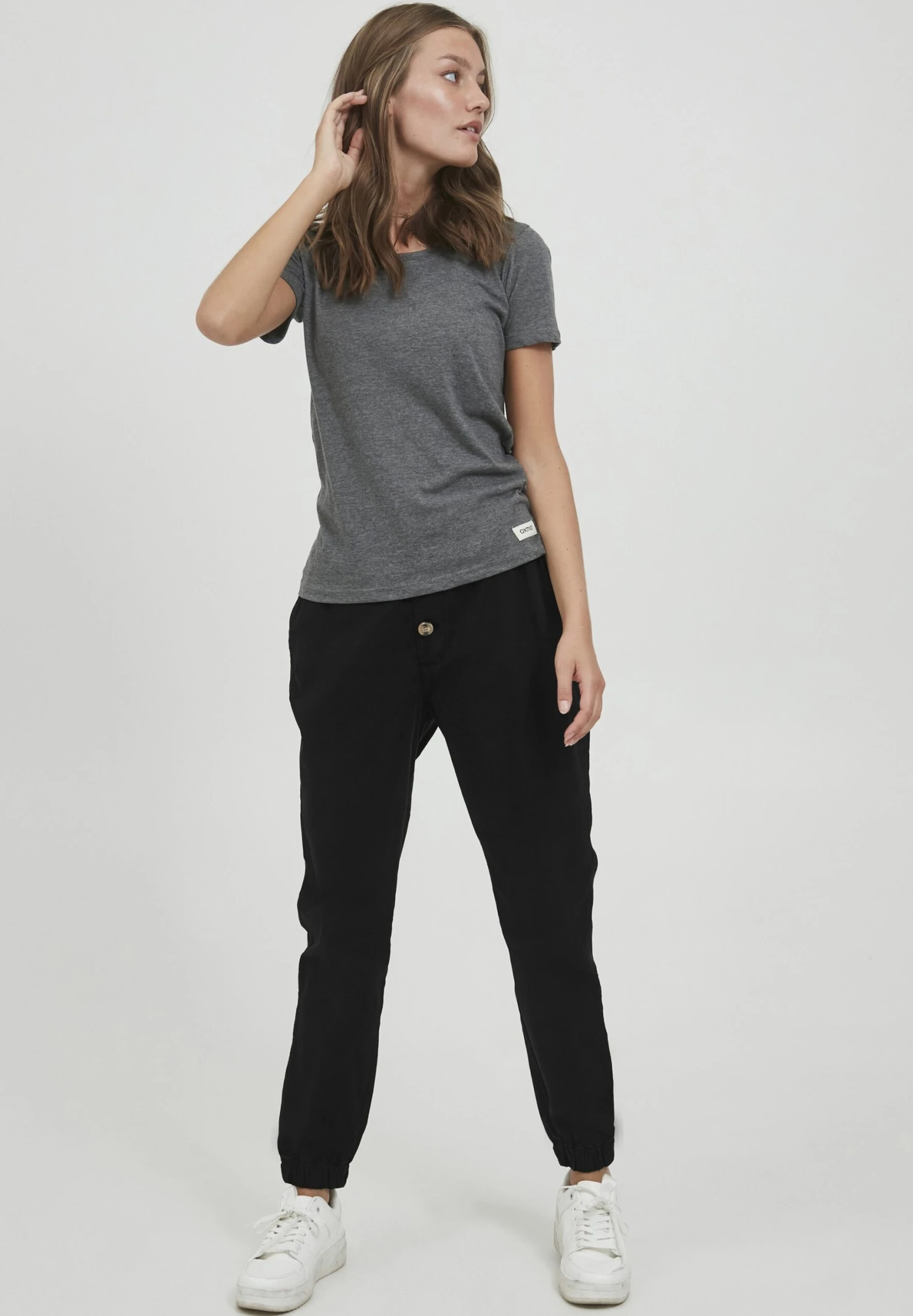 OXMO Oxconzi - Pantalones - Black 1 OXMO Oxconzi - Pantalones - Black