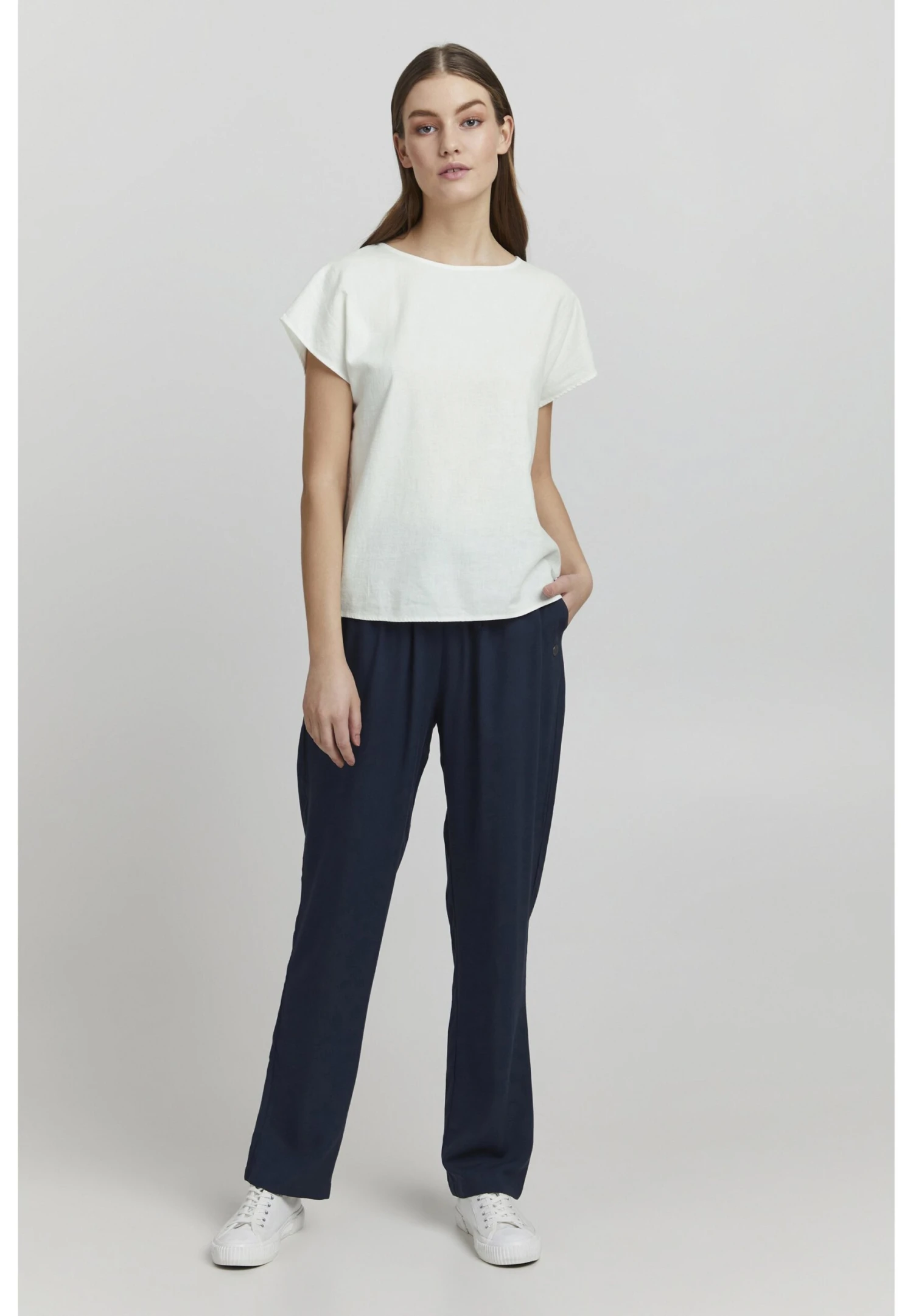 OXMO Arnora - Blusa - Off White 2 OXMO Arnora - Blusa - Off White - Imagen 2