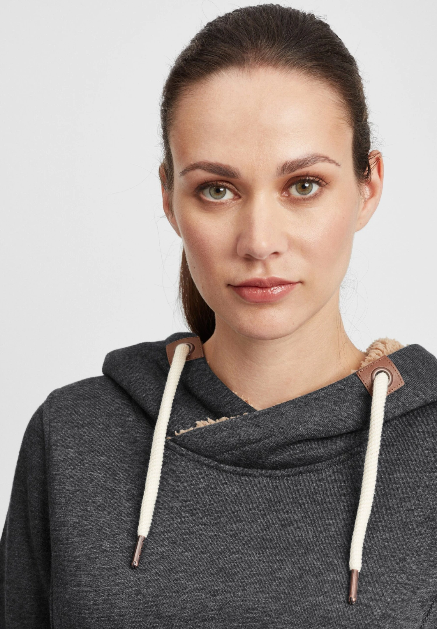 OXMO Oxvicky - Jersey Con Capucha - D Gre Pil 4 OXMO Oxvicky - Jersey Con Capucha - D Gre Pil - Imagen 4