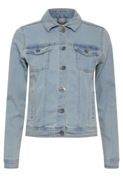 OXMO Oxfria - Chaqueta Vaquera - Light Blue Denim -OXMO Tienda En Línea 64d6c6eb22934f7d88c99d04bfccf009