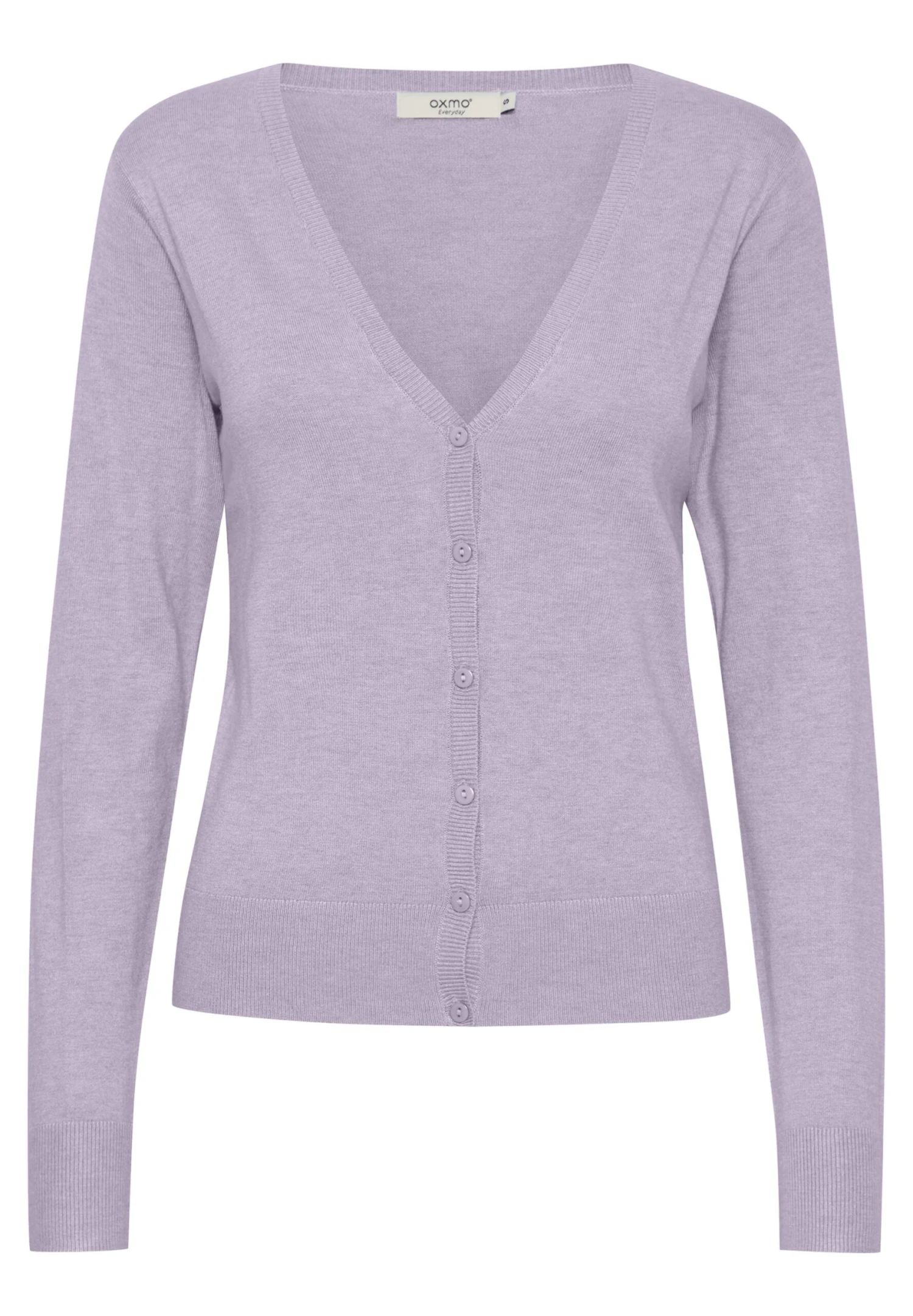 OXMO Oxhelene - Chaqueta De Punto - Purple Rose Melange 6 OXMO Oxhelene - Chaqueta De Punto - Purple Rose Melange - Imagen 6