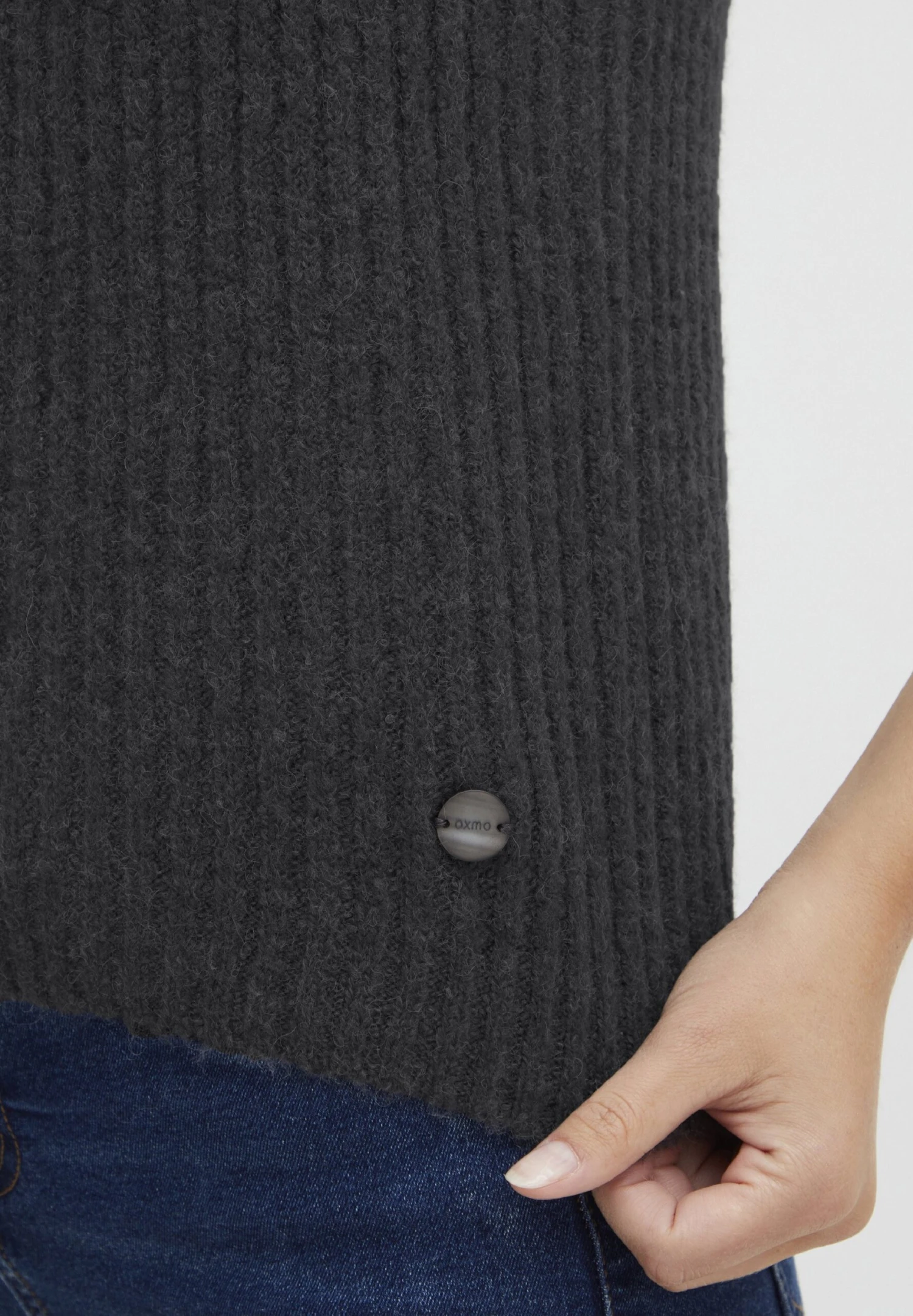 OXMO Oxsalis - Jersey De Punto - Blackened Pearl Melange 5 OXMO Oxsalis - Jersey De Punto - Blackened Pearl Melange - Imagen 5