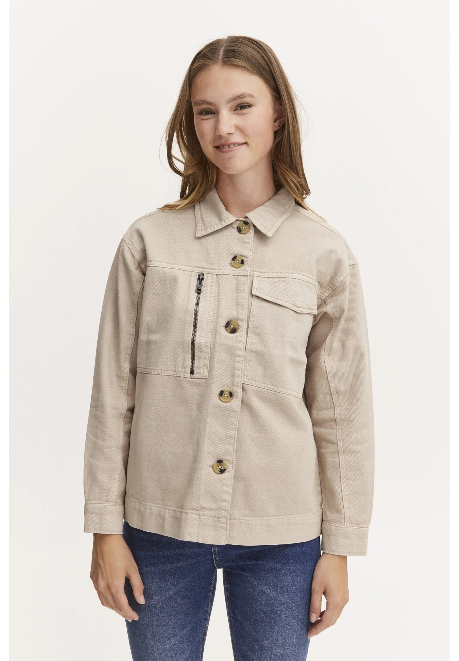 OXMO Chaqueta Vaquera - Cement 1 OXMO Chaqueta Vaquera - Cement