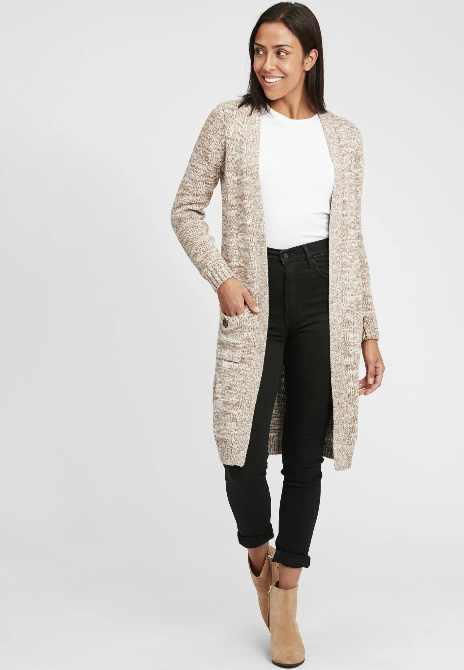 OXMO Oxphiletta - Chaqueta De Punto - Dune 2 OXMO Oxphiletta - Chaqueta De Punto - Dune - Imagen 2