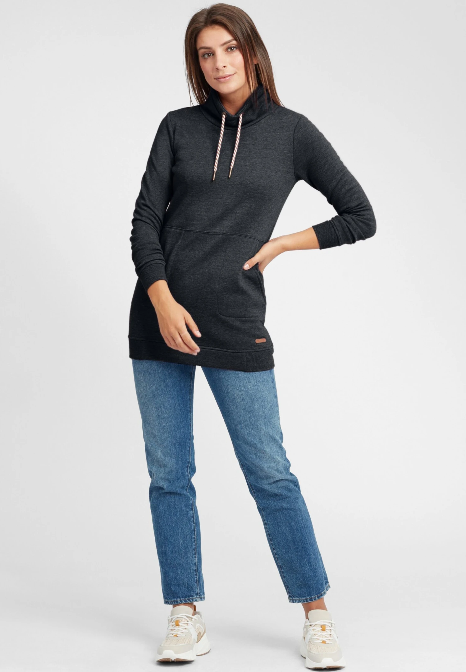 OXMO Oxvilma - Sudadera - Dar Grey M 2 OXMO Oxvilma - Sudadera - Dar Grey M - Imagen 2