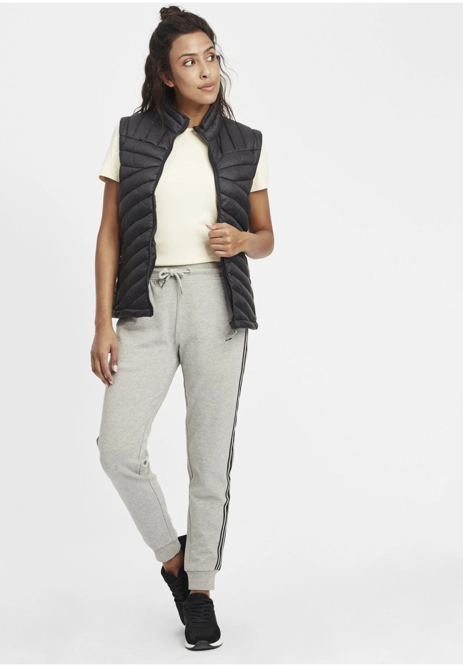 OXMO Oxgabrilla - Pantalones Deportivos - Grey Melange 2 OXMO Oxgabrilla - Pantalones Deportivos - Grey Melange - Imagen 2