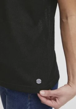 OXMO Oxkatie - Camiseta Básica - Black -OXMO Tienda En Línea 6e72753582444f9b9eca4daa0672740d