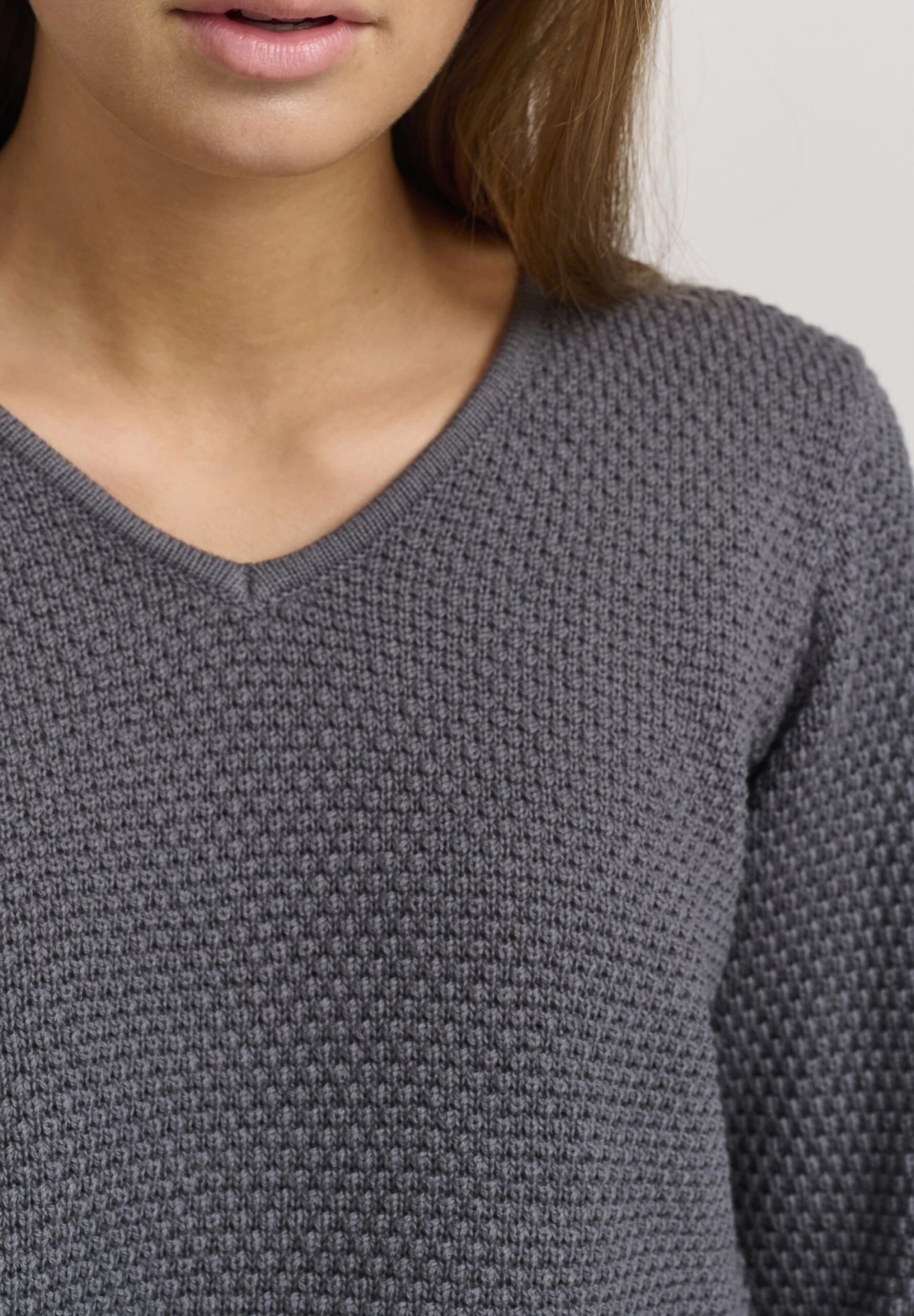 OXMO Oxhanna - Jersey De Punto - Pewter 4 OXMO Oxhanna - Jersey De Punto - Pewter - Imagen 4