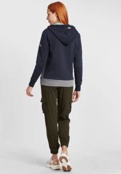 OXMO Oxaggi - Sudadera Con Cremallera - Insignia Blue -OXMO Tienda En Línea 6f976b364119474f917fa1538308980b