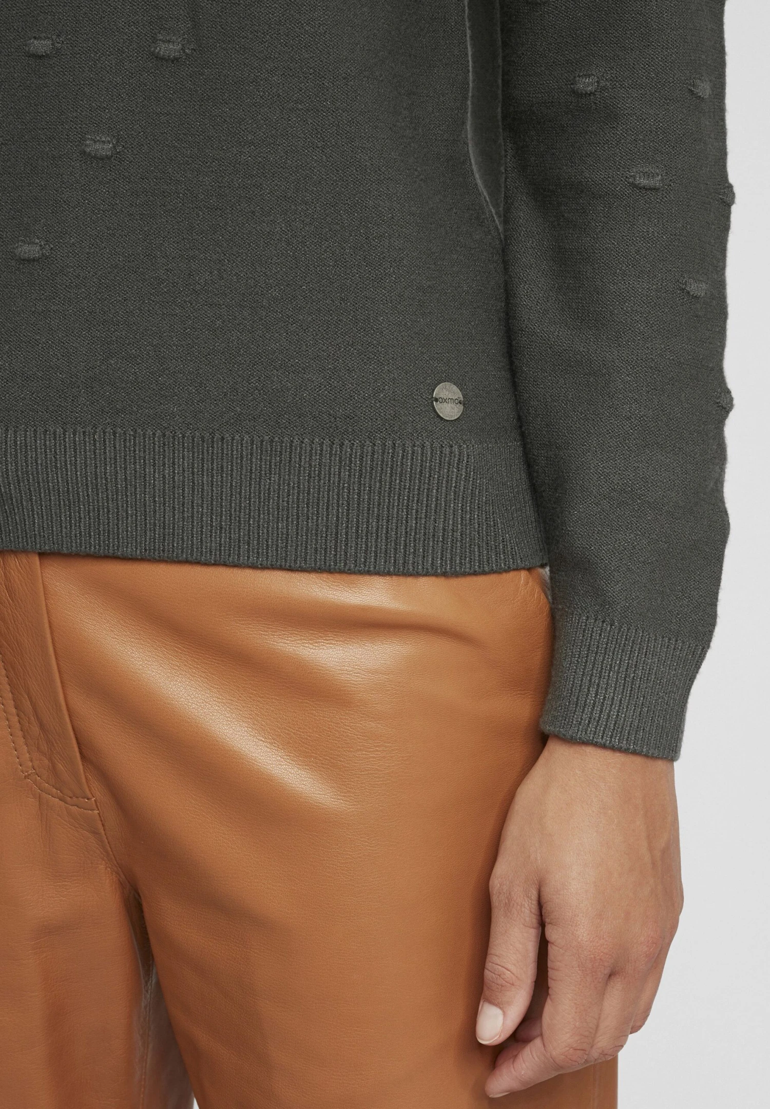 OXMO Oxdotta - Jersey De Punto - Dark Shadow 5 OXMO Oxdotta - Jersey De Punto - Dark Shadow - Imagen 5