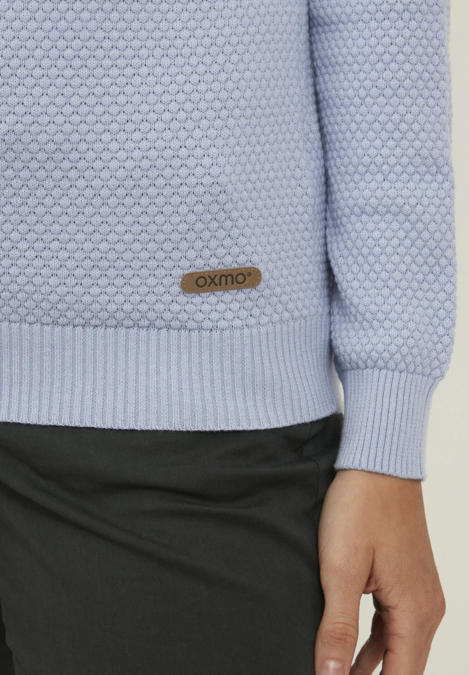 OXMO Oxsarah - Jersey De Punto - Sky Blue 5 OXMO Oxsarah - Jersey De Punto - Sky Blue - Imagen 5