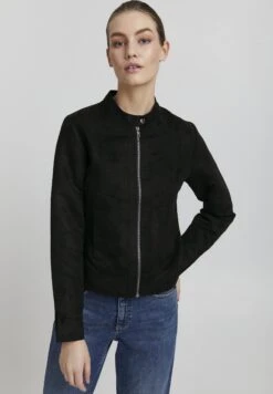 OXMO Peggy - Chaqueta De Cuero Sintético - Black