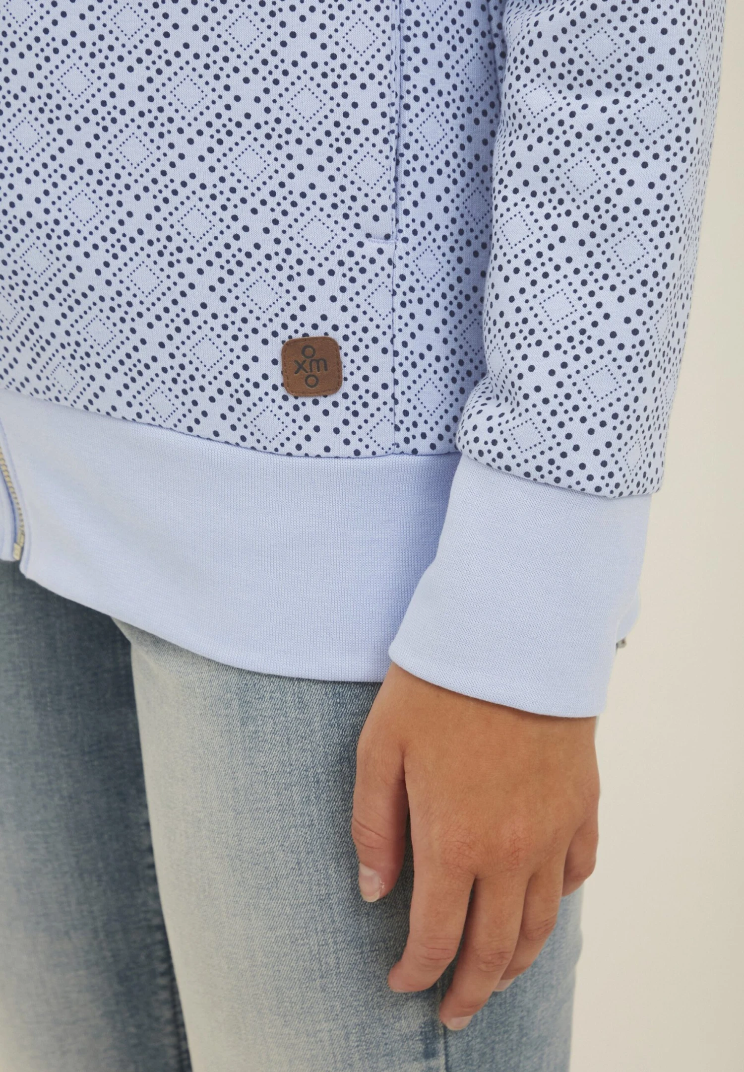 OXMO Vendela - Sudadera Con Cremallera - Lilac 5 OXMO Vendela - Sudadera Con Cremallera - Lilac - Imagen 5