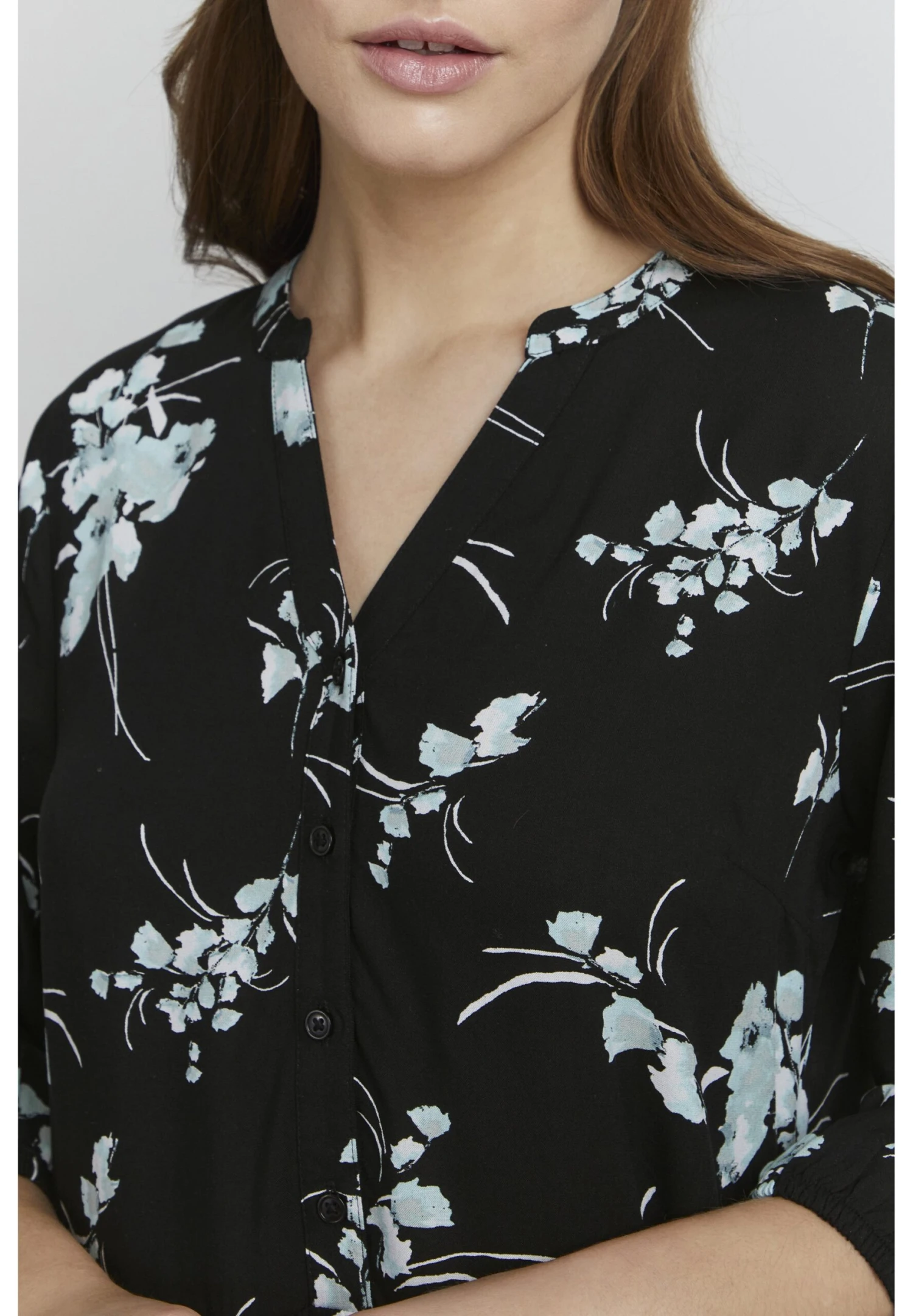 OXMO Vestido Informal - Black Mix 4 OXMO Vestido Informal - Black Mix - Imagen 4